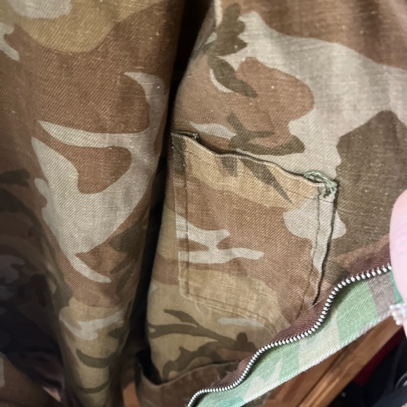 Vintage 60’s Ranger Grail Reversible Camouflage Jacket Size Medium - Picture 8 of 14